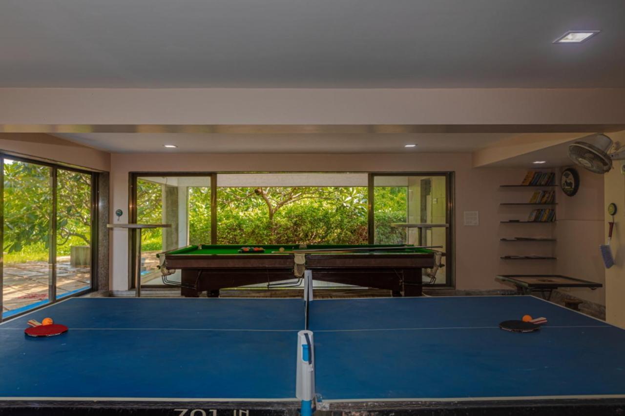 Saffronstays Aura, Alibaug - Luxury Pool Villa With A Game Room And Spacious Lawn Alībāg Buitenkant foto